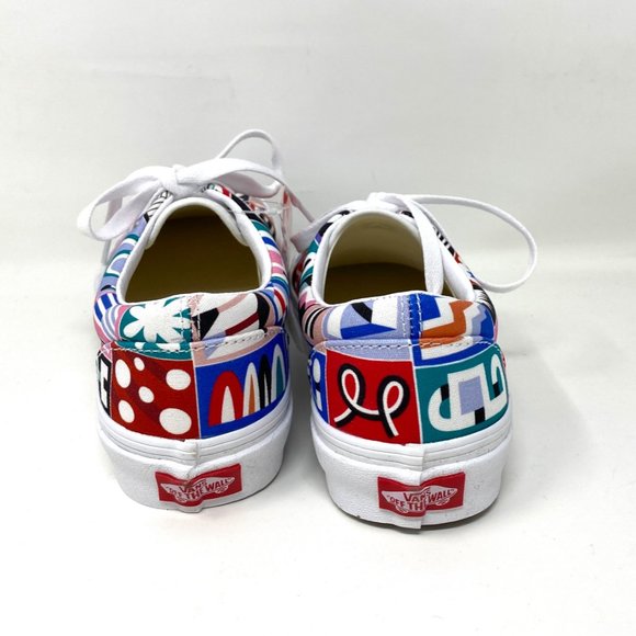 VANS Women Size VN0A5EFN5L8 ERA Custom Culture Multicolor Canvas Low Sneaker - Picture 4 of 10